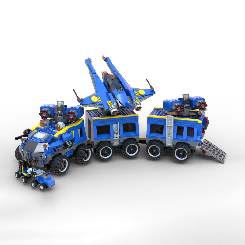 Education Kids Definition - 1379 قطعة MOC Earth Defense HQ