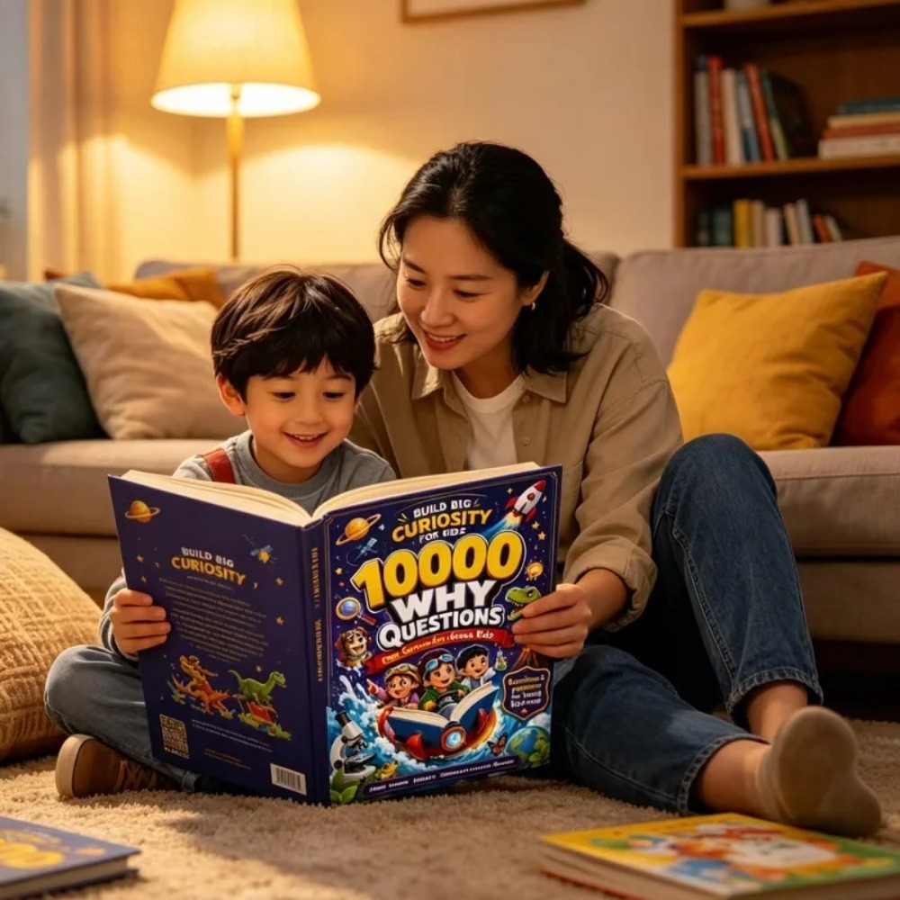 English Kids Education - 10000 سؤال لماذا: كتاب علمي للأطفال