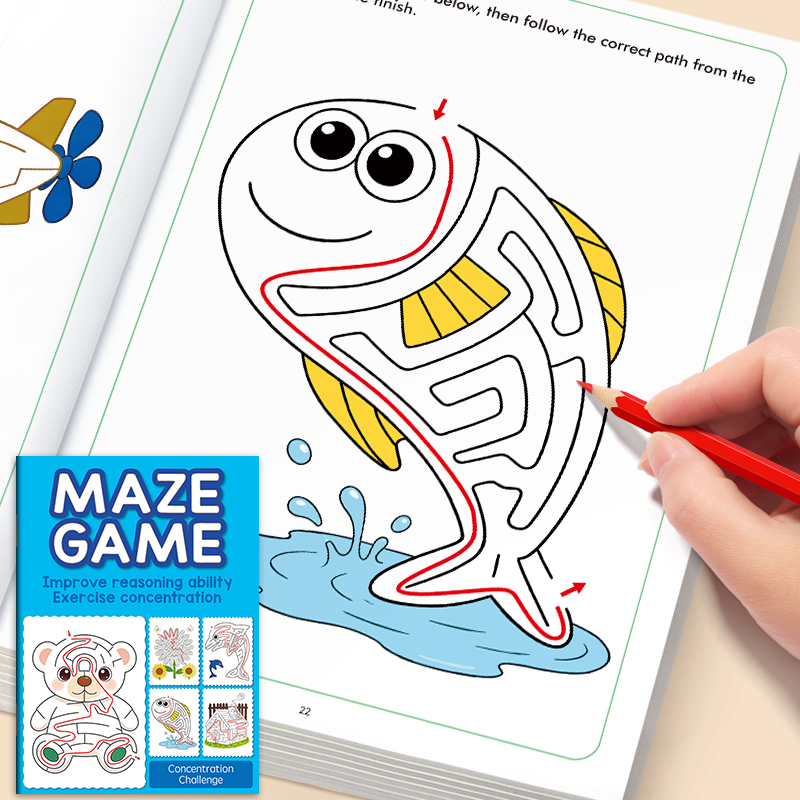 Education Kids Definition - كتاب رسم المتاهات الممتع للأطفال، 32