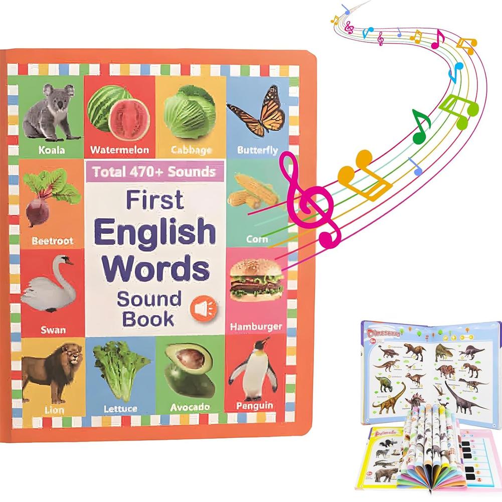 English Kids Education - كتاب قراءة الصوت الإنجليزي التنوير الطبيعي