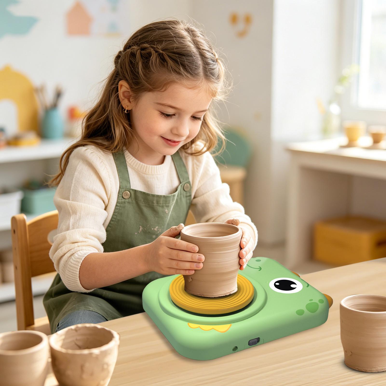 مجموعة عجلة الفخار للأطفال، لع - مراجعة Kids Education Classes وسعره