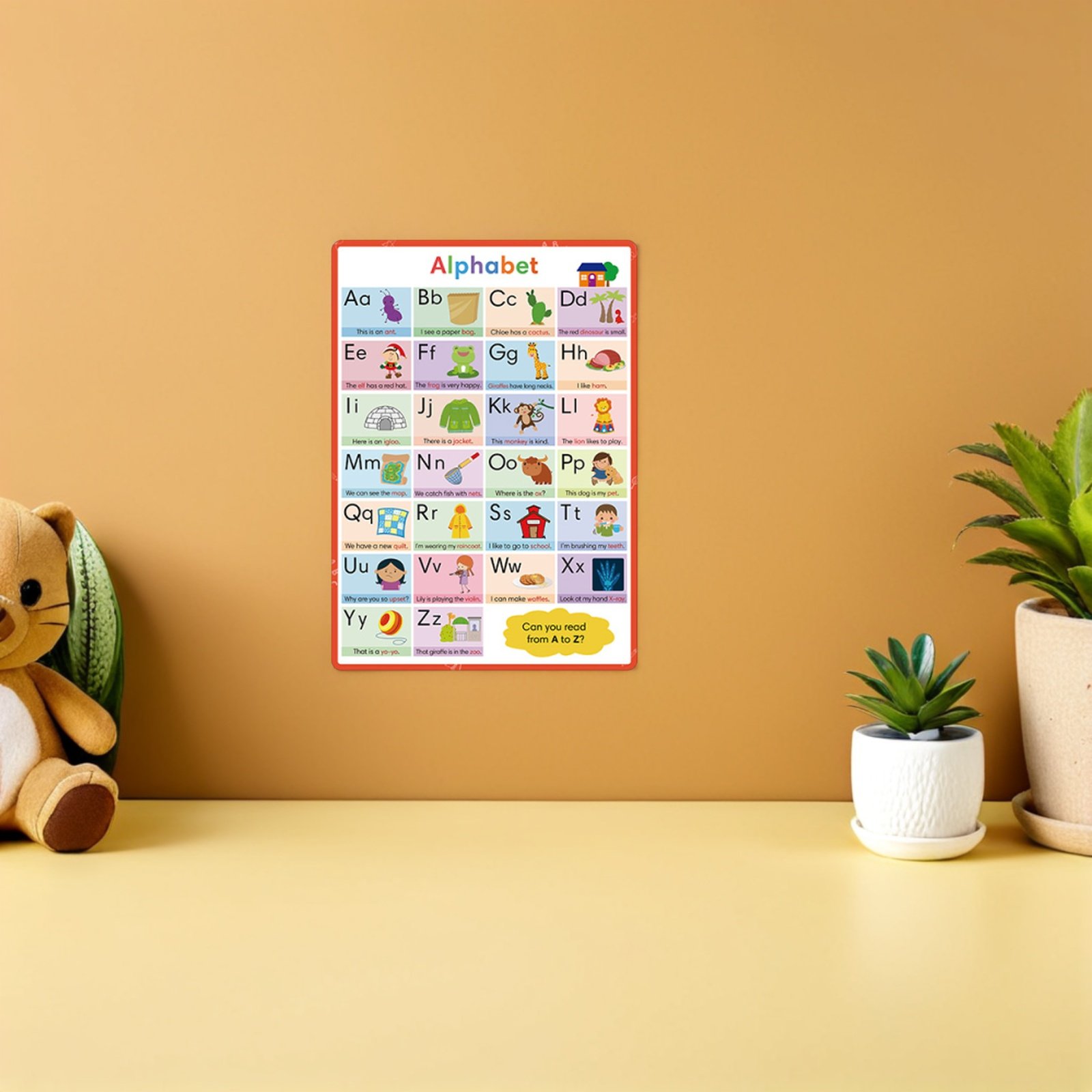 مجموعة من لوحتي حائط تعليميتين - مراجعة Kids Education Wallpaper وسعره