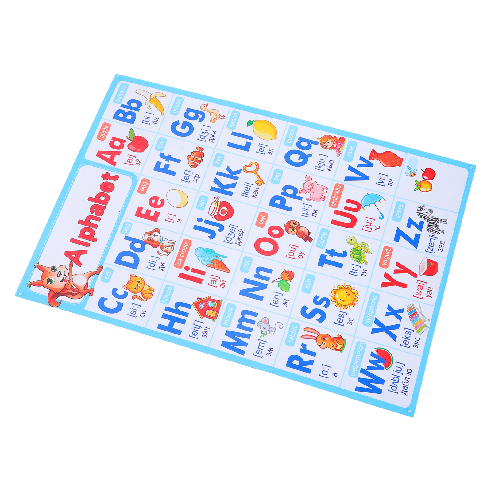 ملصق الأبجدية للفصول الدراسية  - مراجعة Kids Education Wallpaper وسعره