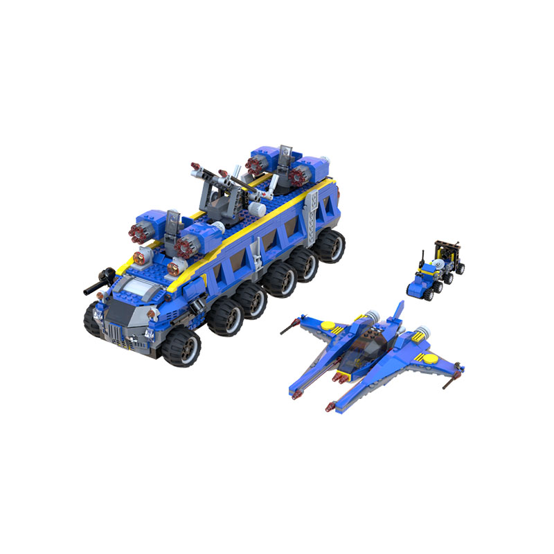 1379 قطعة MOC Earth Defense HQ - مراجعة Education Kids Definition وسعره