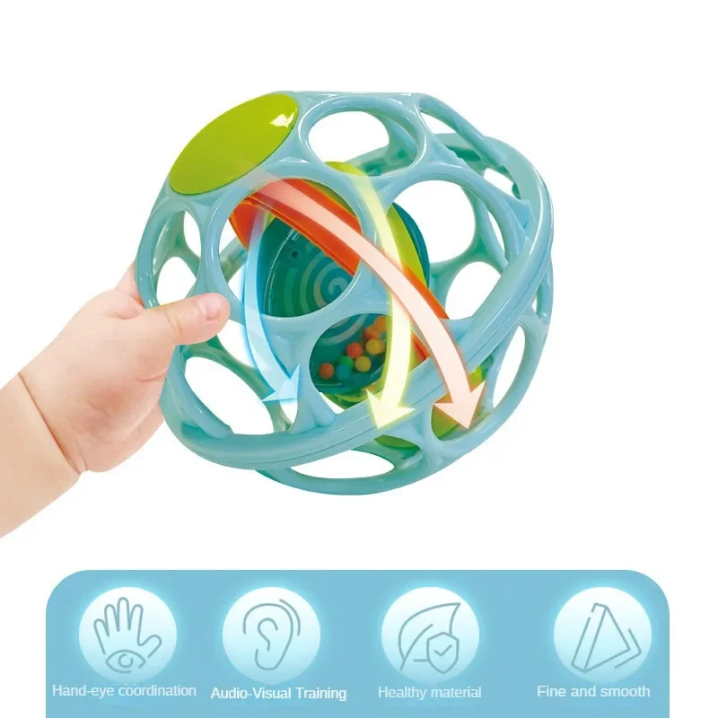 خشخيشة يدوية للأطفال، ألعاب كر - مراجعة Kids Education Bell وسعره
