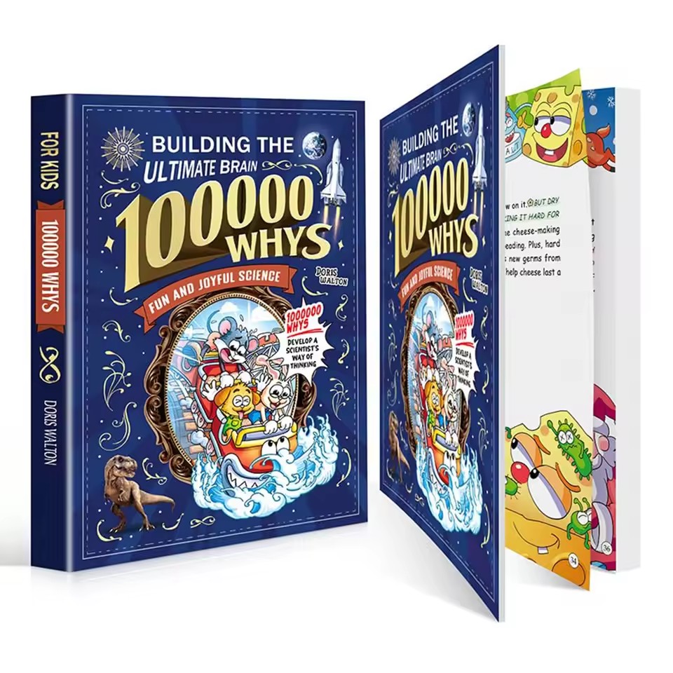 100000 سؤال لماذا: كتاب كرتوني - مراجعة English Kids Education وسعره