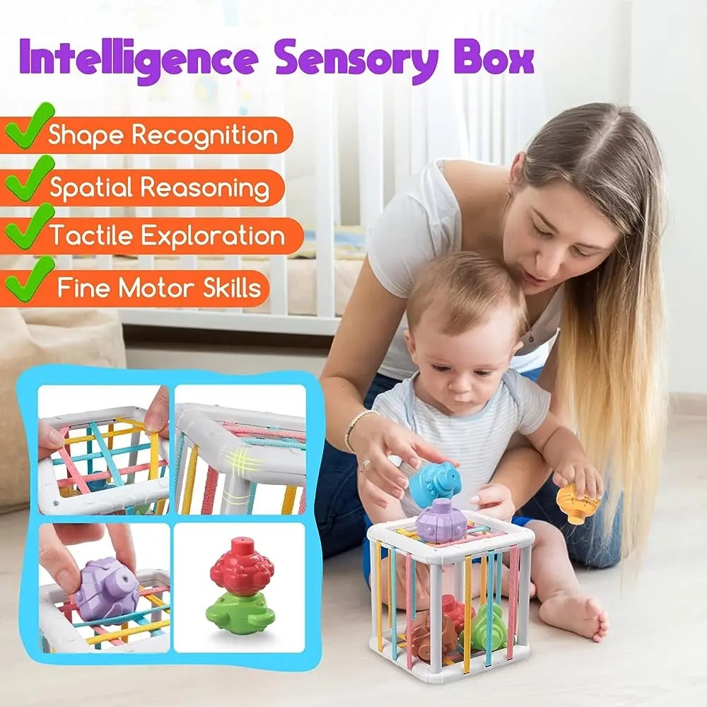 مكعب مونتيسوري ملون بألوان قوس - مراجعة Kids Educational Resources وسعره