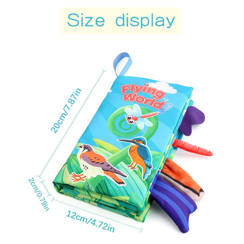 كتب قماشية جديدة للأطفال للتدر - مراجعة Kids Education Books وسعره