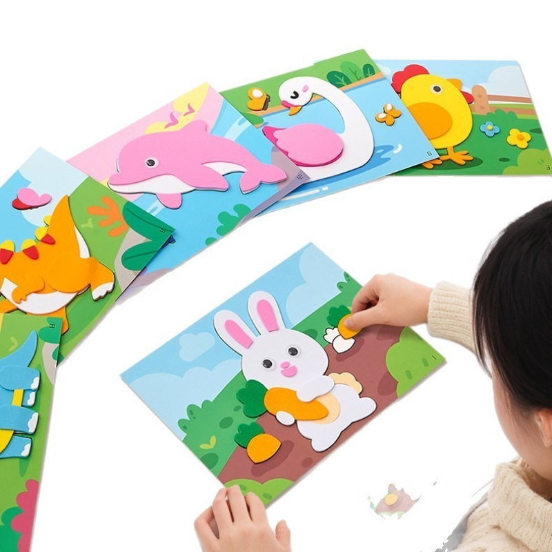12 قطعة/مجموعة ملصقات رغوية ثل - مراجعة Kids Education Wallpaper وسعره