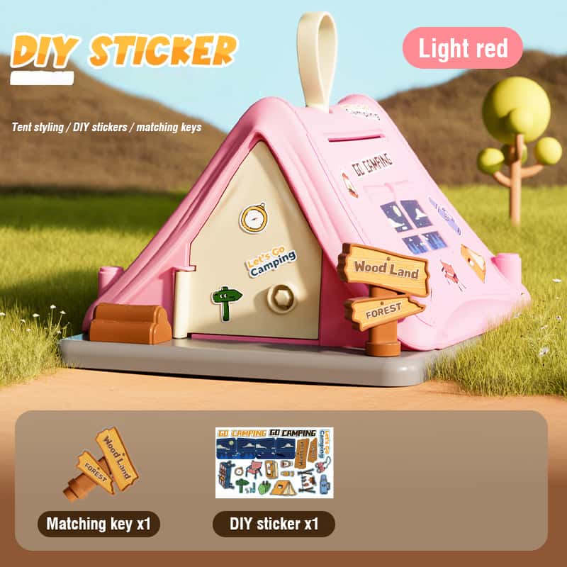 حصالة نقود للأطفال على شكل خيم - مراجعة Kids Education Help وسعره