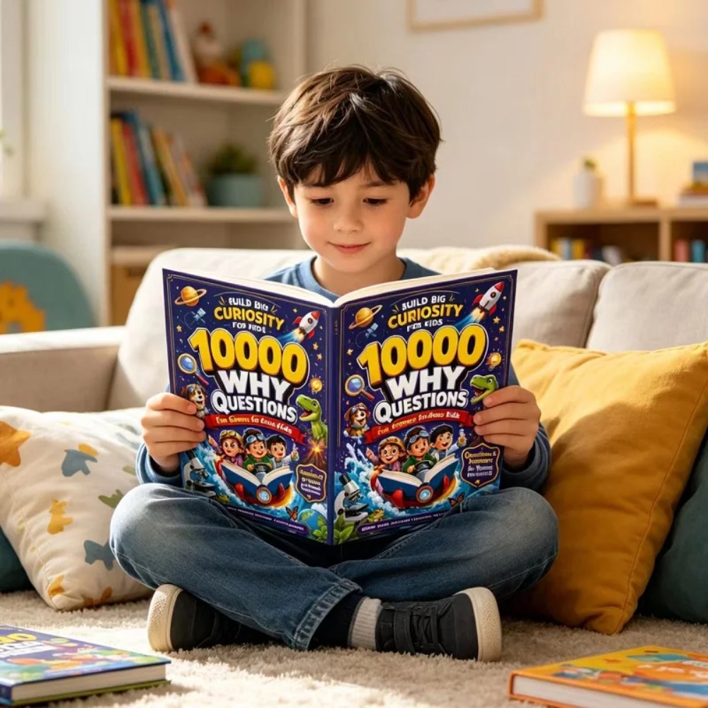 10000 سؤال لماذا: كتاب علمي لل - مراجعة English Kids Education وسعره