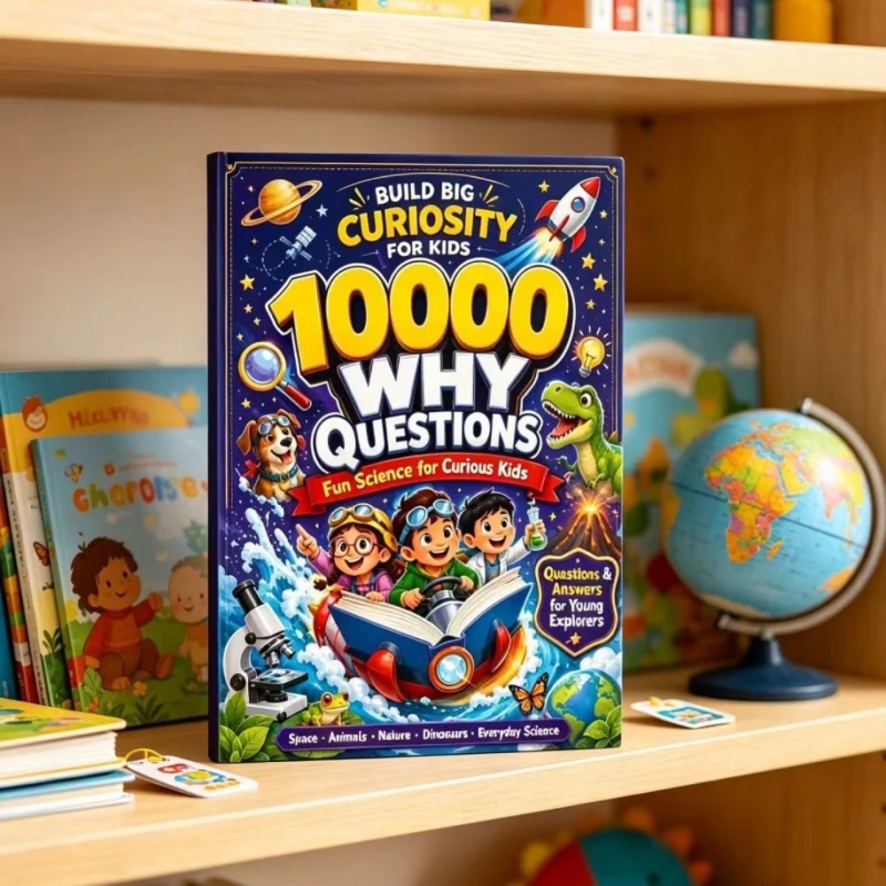 10000 سؤال لماذا: كتاب علمي لل - مراجعة English Kids Education وسعره
