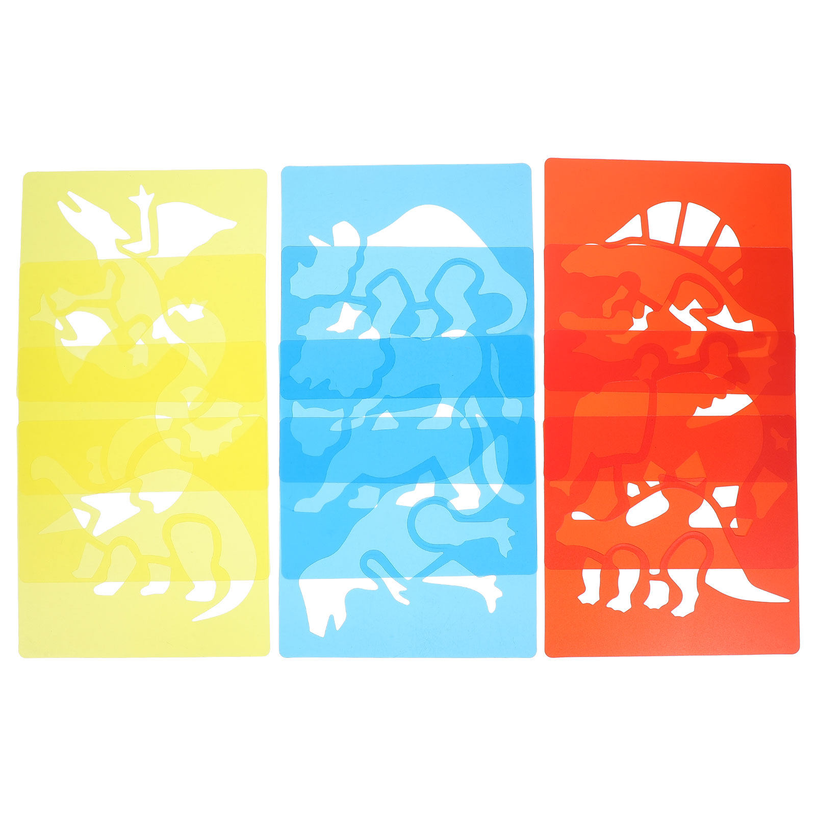 12 قطعة من قوالب الرسم البلاست - مراجعة Kids Education Wallpaper وسعره