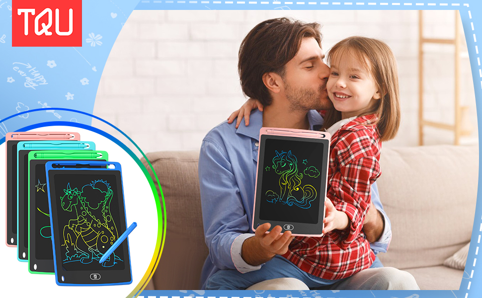 لوح كتابة LCD للأطفال، لوح رسم - مراجعة Kids Educational Resources وسعره