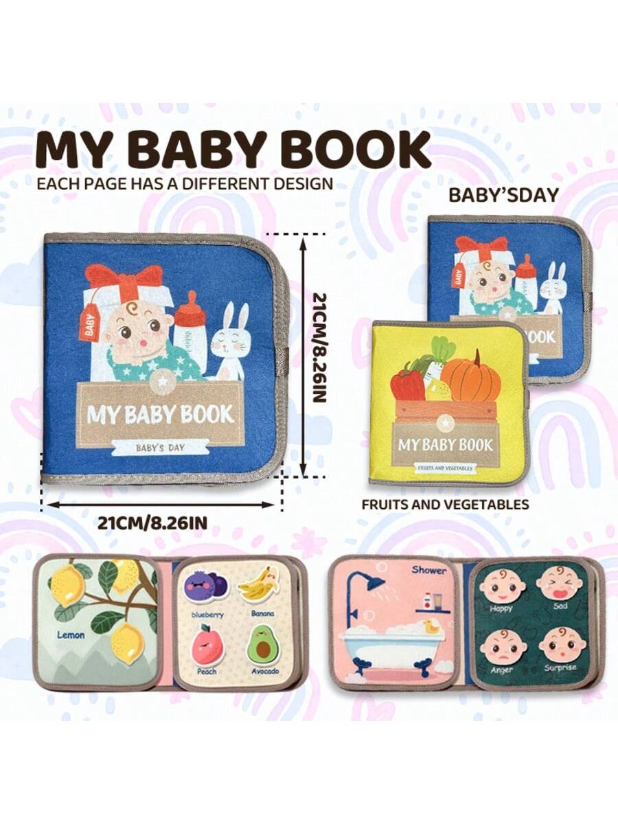 كتاب مونتيسوري بيبي مشغول، ألع - مراجعة Kids Education Books وسعره