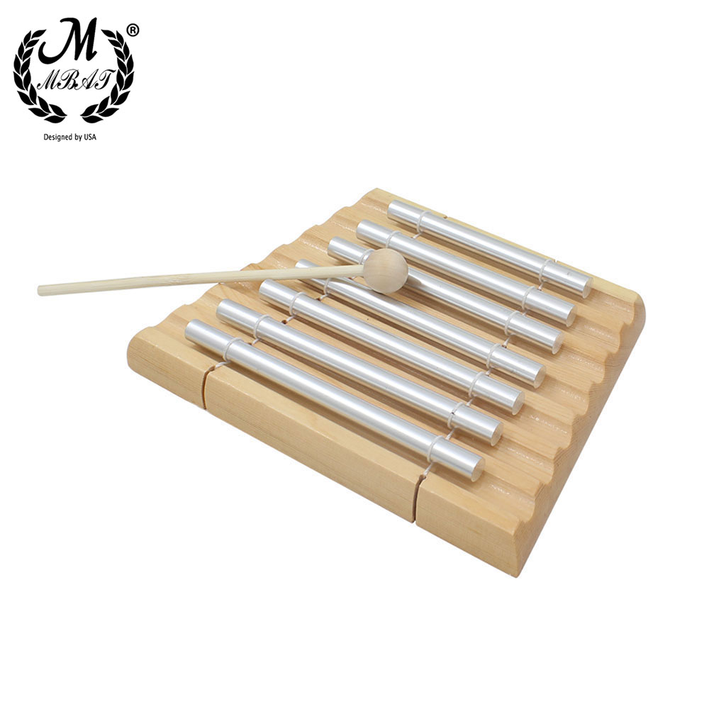 M MBAT التأمل الرنين 7-Tone ال - مراجعة Kids Education Bell وسعره
